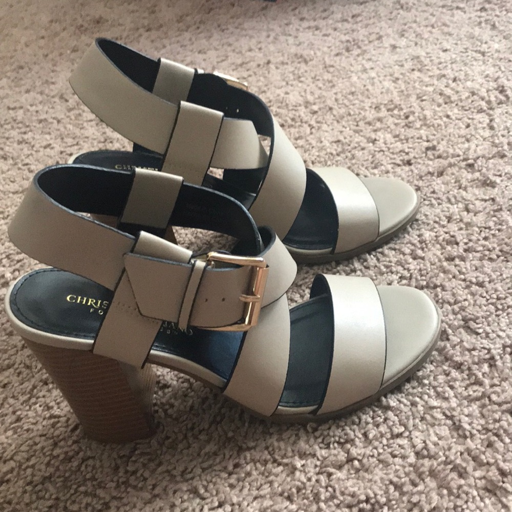 Strappy heels